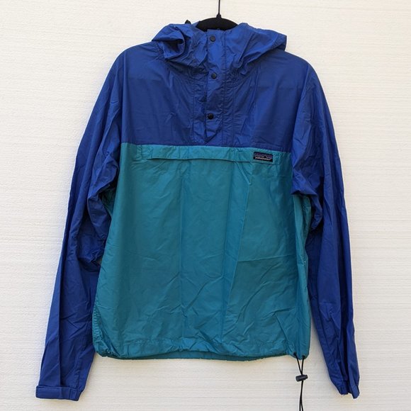 Patagonia Jackets & Blazers - Patagonia Windbreaker Jacket Vintage Teal and Blue Packable S